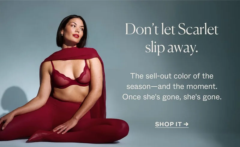 Don't let Scarlet slip away.
