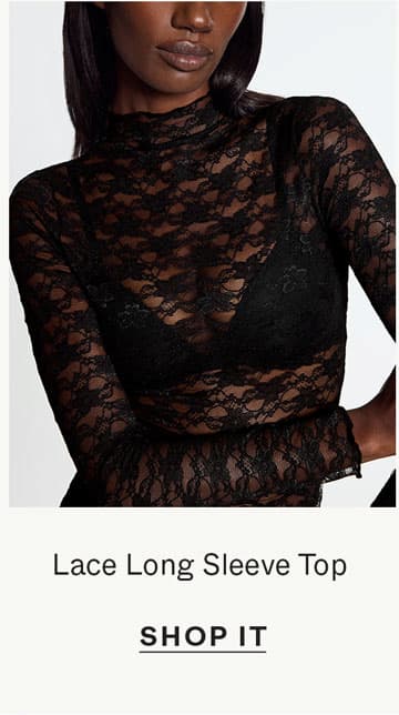 Lace Long Sleeve Top