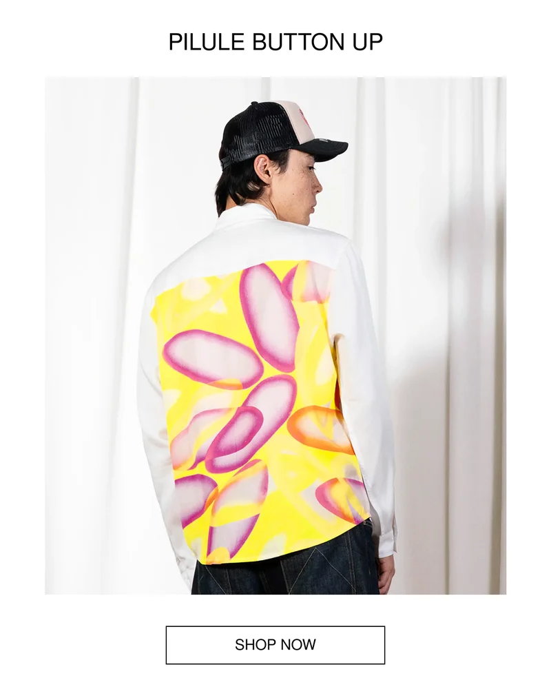 PILULE BUTTON UP | SHOP NOW