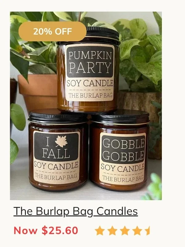 Smelly Club 16oz - Soy Candle Subscription The Burlap Bag