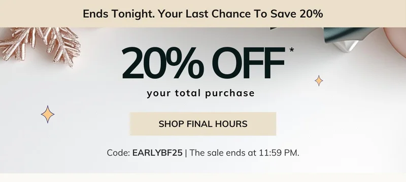 Shop All Early Black Friday Holiday Savings