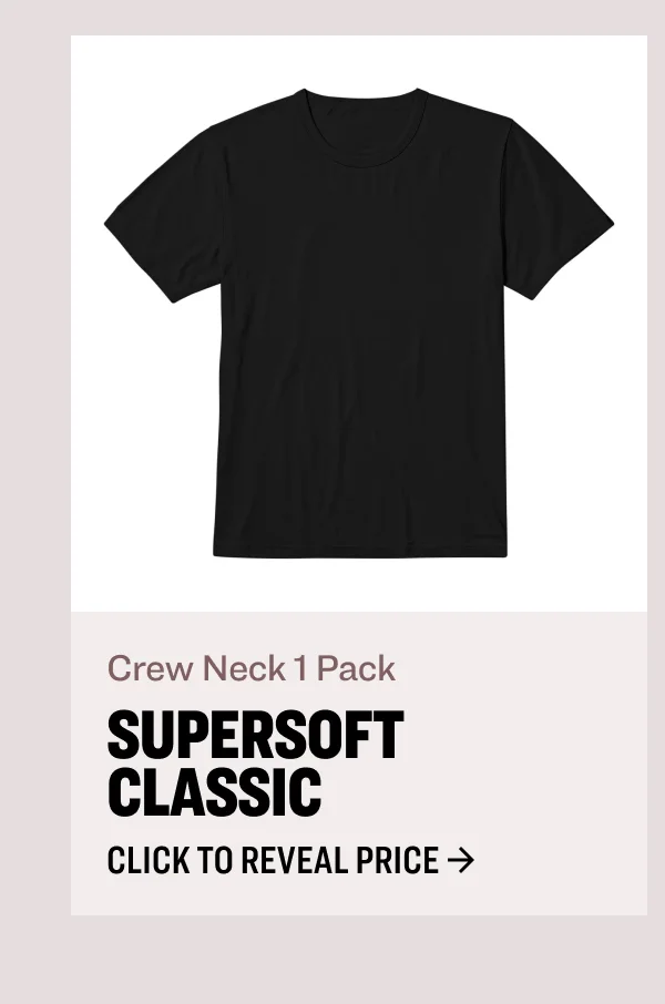 Men's Crew Neck 1 Pack supersoft Classic Click to reveal price