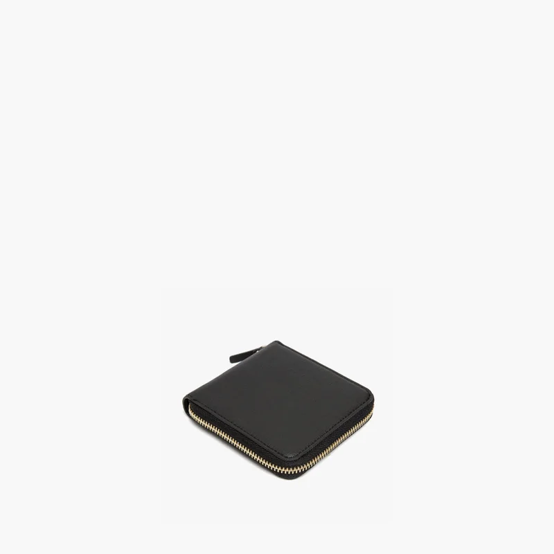 Image of Mallorca Small Wallet - Cactus Leather - Black / Gold / Lavender