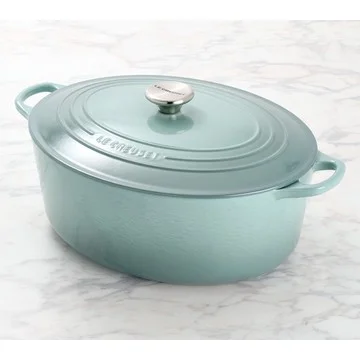 Le Creuset 8-qt Oval Dutch Oven with Cast Iron Lid