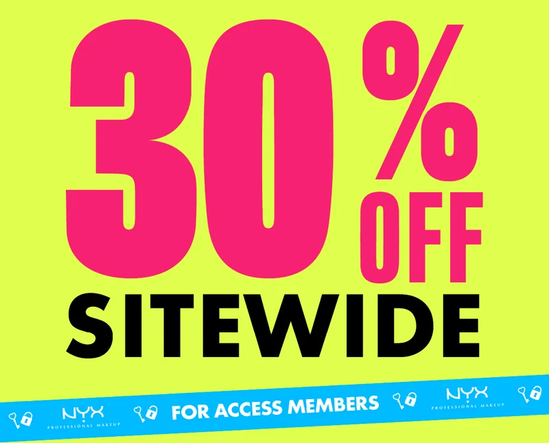 30% OFF SIDEWIDE