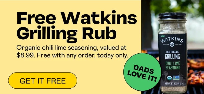 Free Watkins Grilling Rub | GET IT FREE