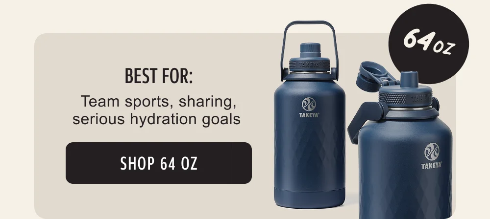64oz Takeya Sport water bottle