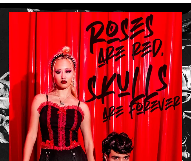 Roses Are Red. Skulls Are Forever. Shop HT Style