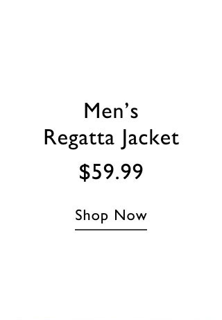 Men's regatta jacket $59.99 shop now