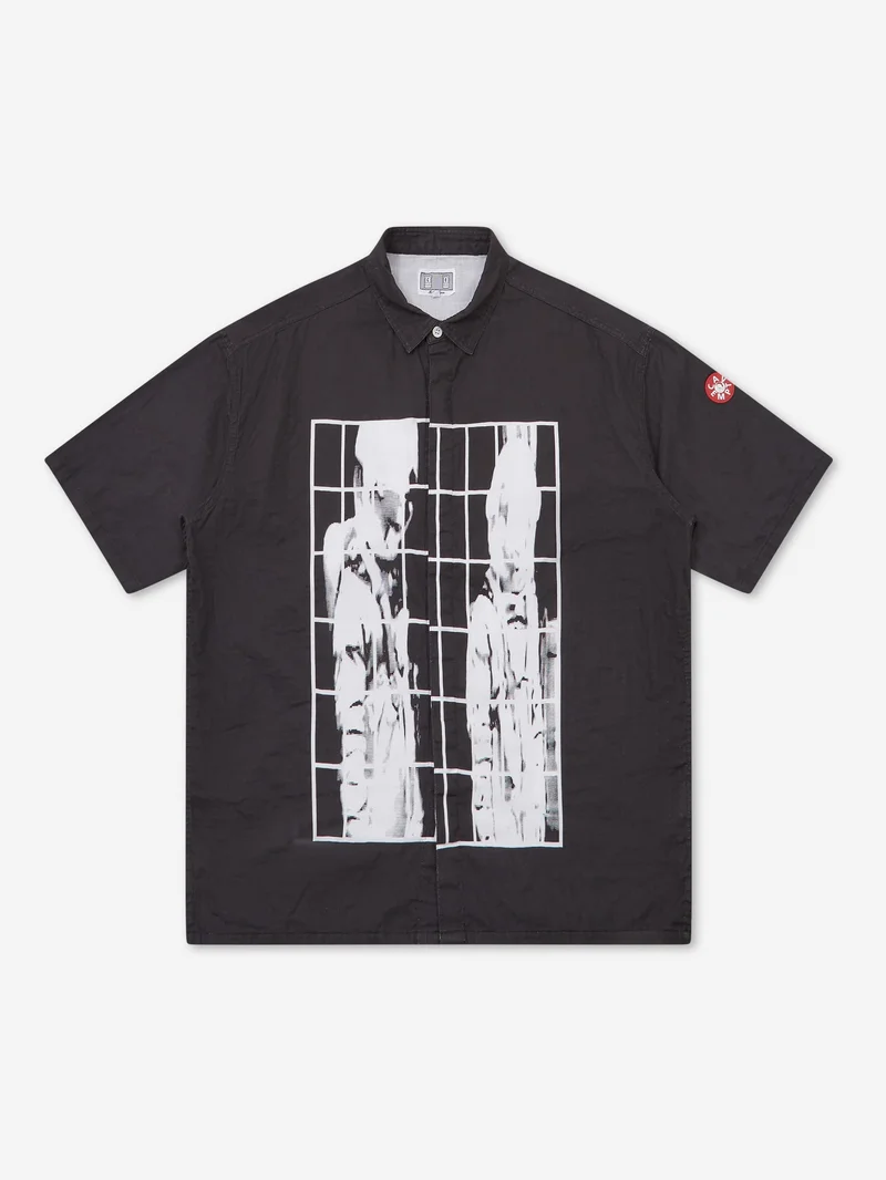 Image of C.E Cav Empt Md Guy Short Sleeve Shirt - Charcoal