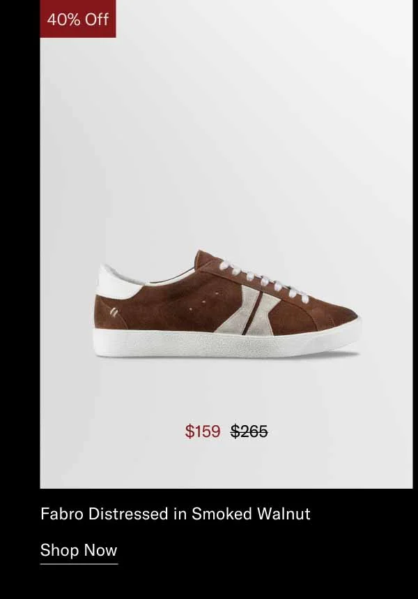 Fabro Distressed in Smoked Walnut. Shop Now