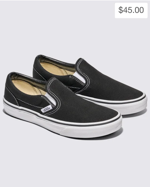 Youth Classic Slip-On Shoe