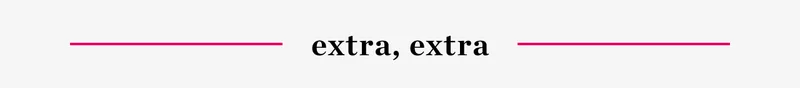 Extra, extra