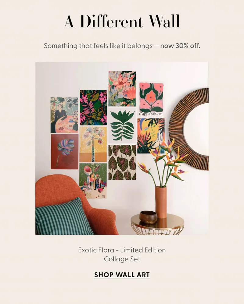 Exotic Flora - Limited Edition Collage Set
