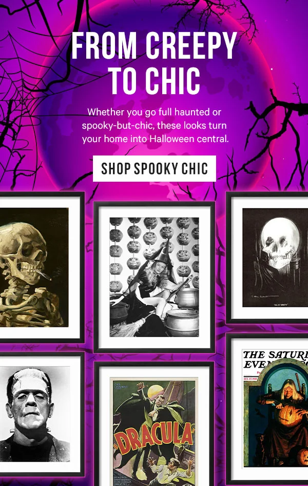 From Creepy to Chic: Whether you go full haunted or spooky-but-chic, these looks turn your home into Halloween central.