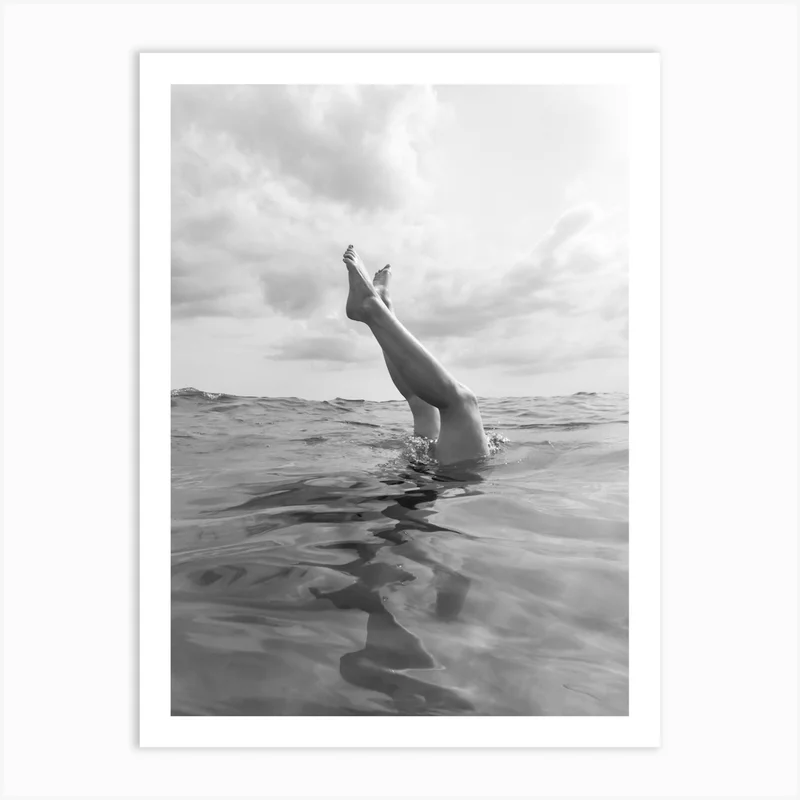 Image of Ocean Dive Art Print