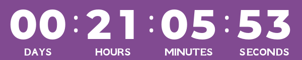 Less than 24 hours away