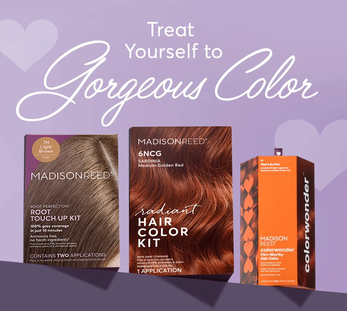 Treat yourself to gorgeous color