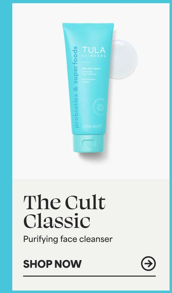 The Cult Classic. Purifying face cleanser -- SHOP NOW