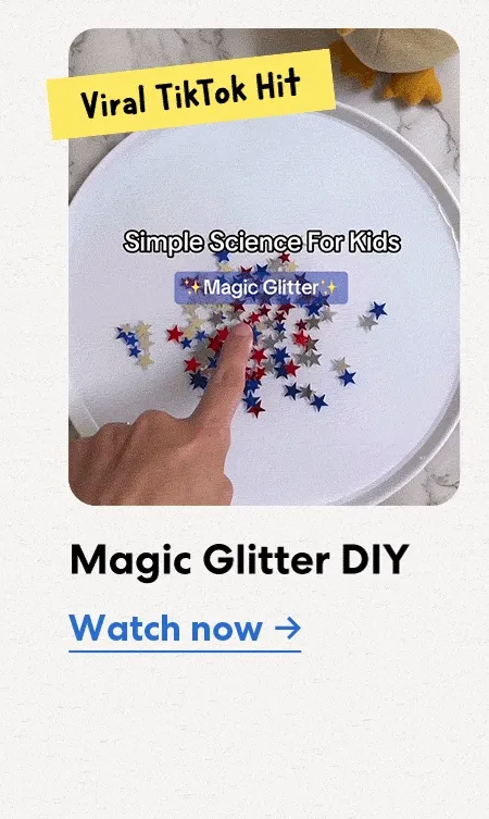Magic Glitter DIY