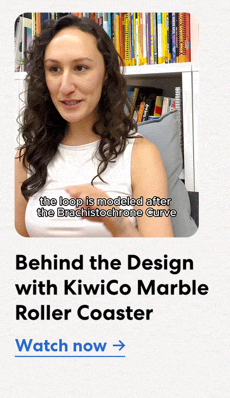 Behind the Design with KiwiCo Marble Roller Coaster
