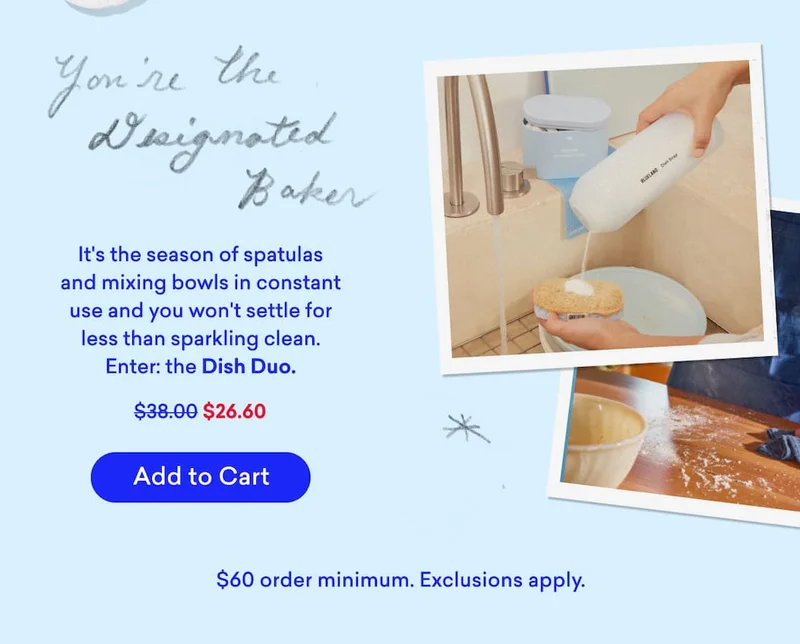 The Designated Baker: Dish Duo
