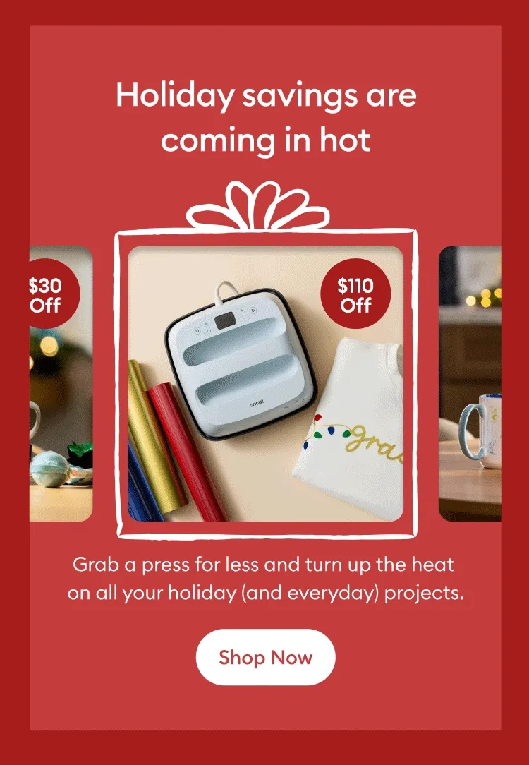Holiday savings are coming in hot.