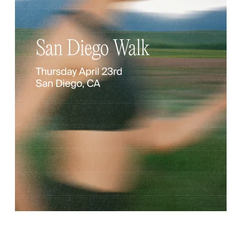 RSVP to San Diego Walk