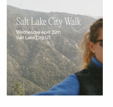 RSVP to Salt Lake City Walk