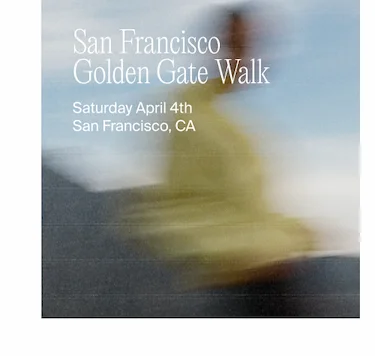 RSVP to San Francisco Golden Gate Walk
