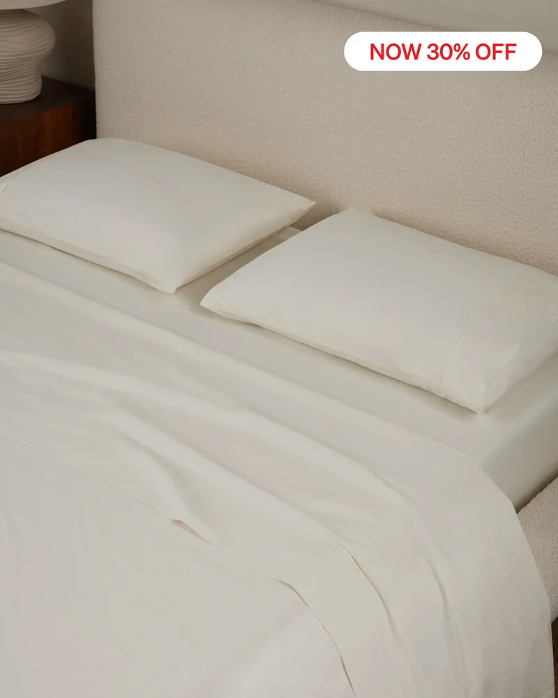Shop Juna Percale Sheet Set