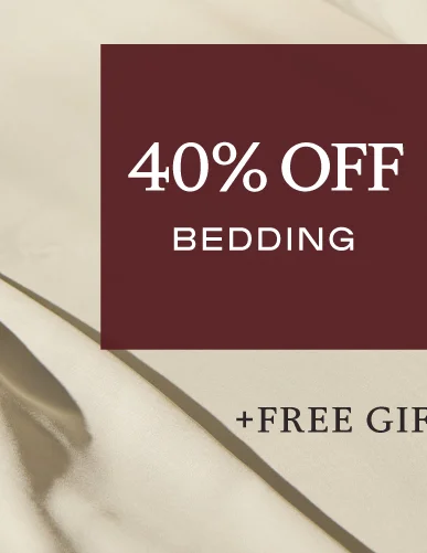 40% Off Bedding
