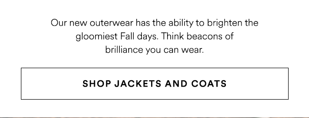 SHOP JACKETS AND COATS