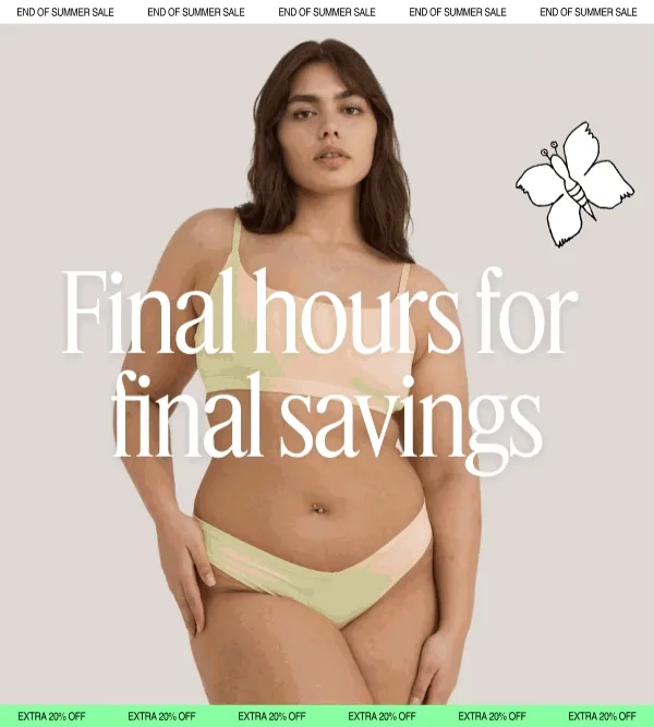 Final hours for final savings