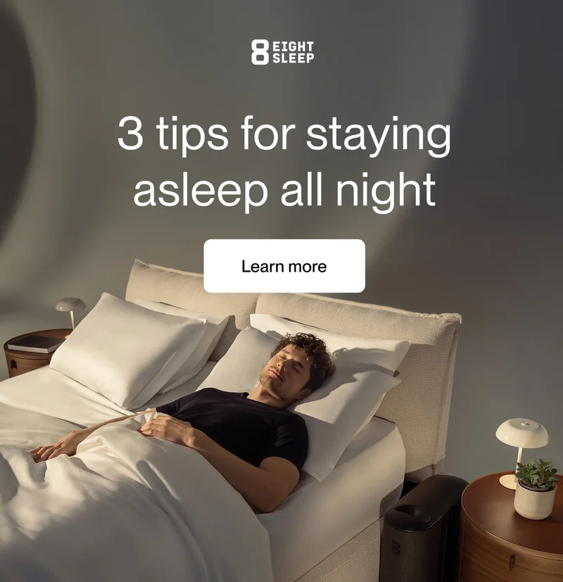 3 tips for staying  asleep all night