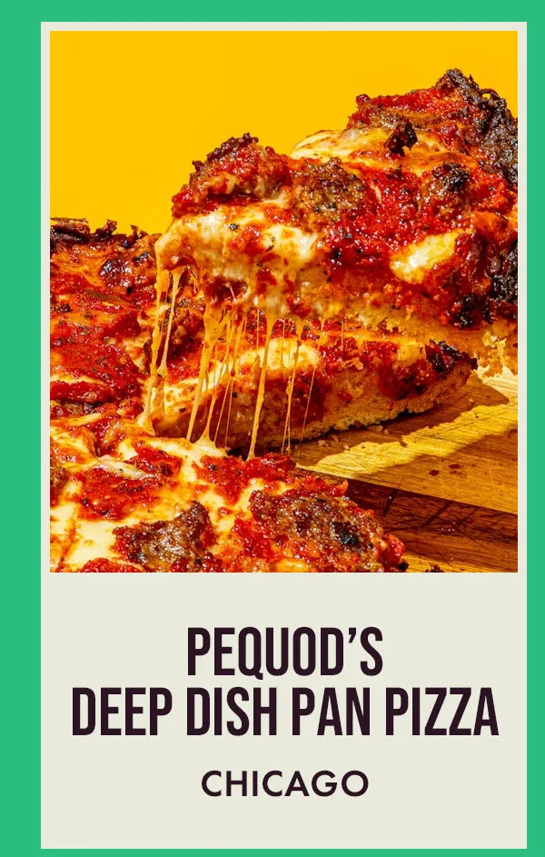 Pequod's Deep Dish Pan Pizza Pequod's Deep Dish Pan Pizza