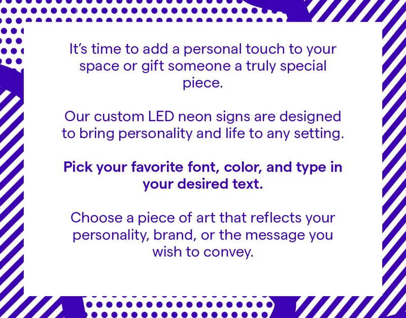 Ever dreamed of turning your favorite quote, name, or saying into glowing neon art?