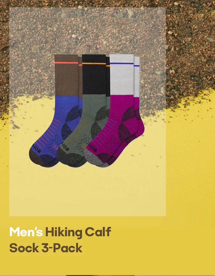 Men's Hiking Calf Sock 3-Pack
