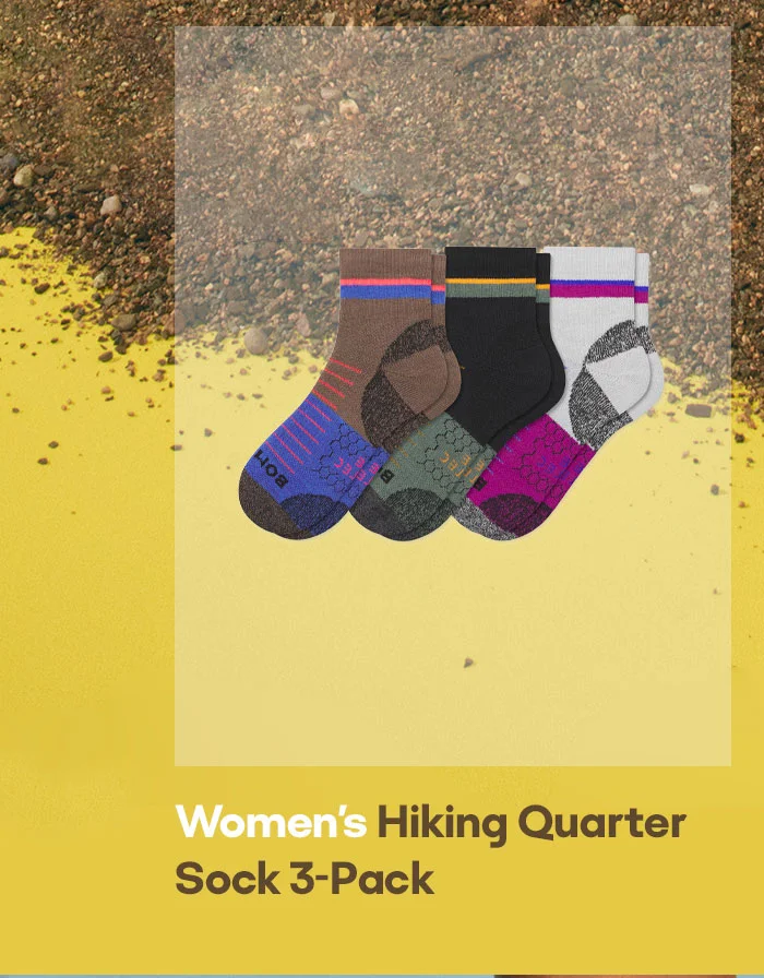 Women's Hiking Quarter Sock 3-Pack