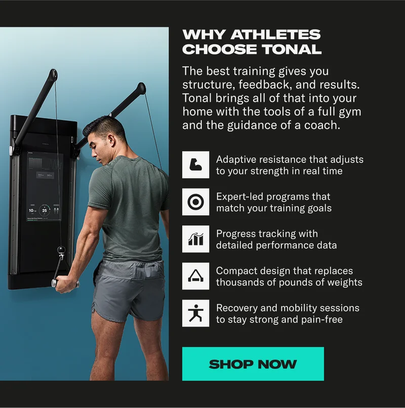 Why athletes choose tonal