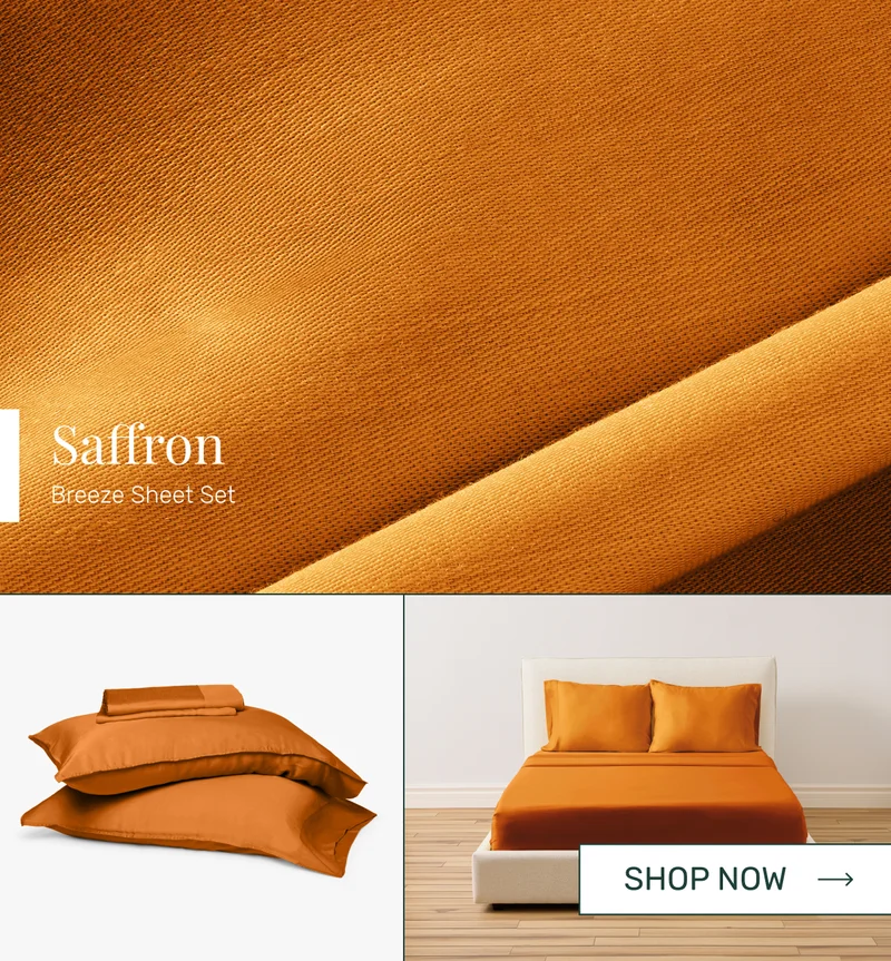 Ochre Breeze Sheet Set