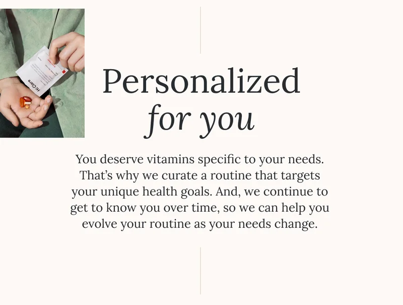 Personalized for you