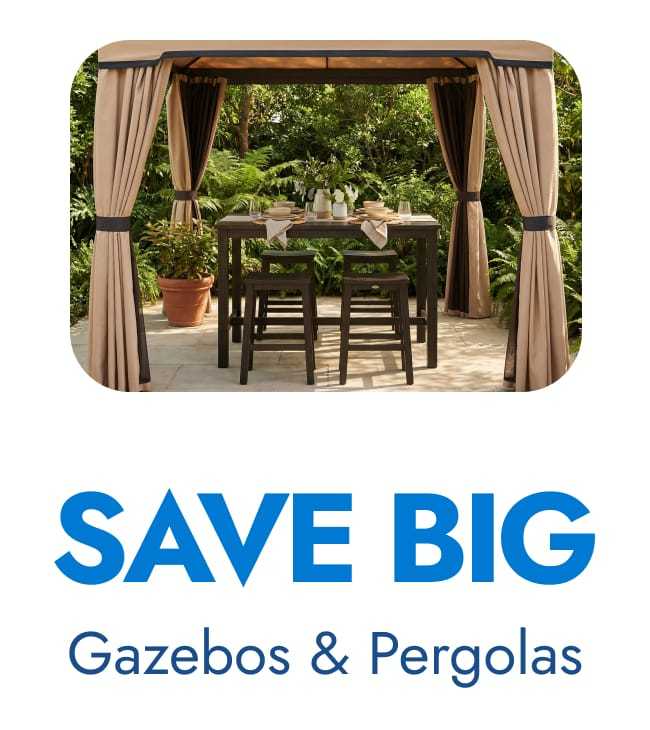 Gazebos & pergolas