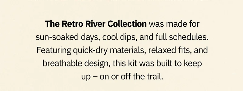 Shop Retro River