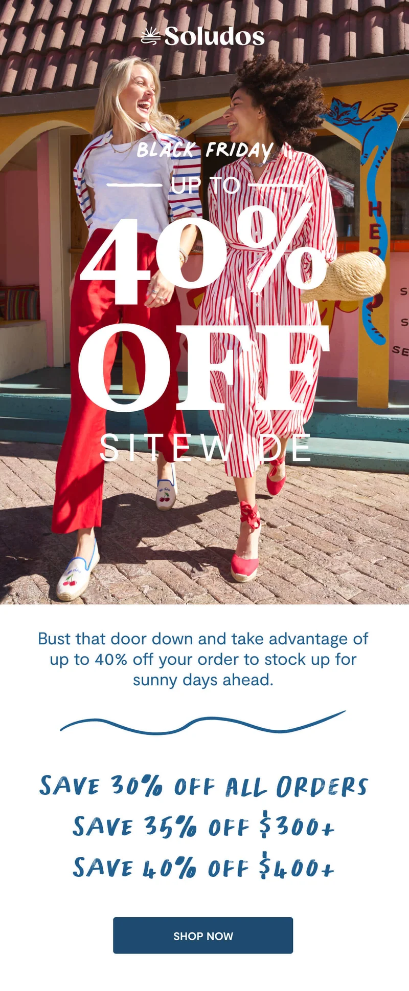 Up to 40% Off Sitewide