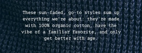 Men's Sunwashed Sweaters