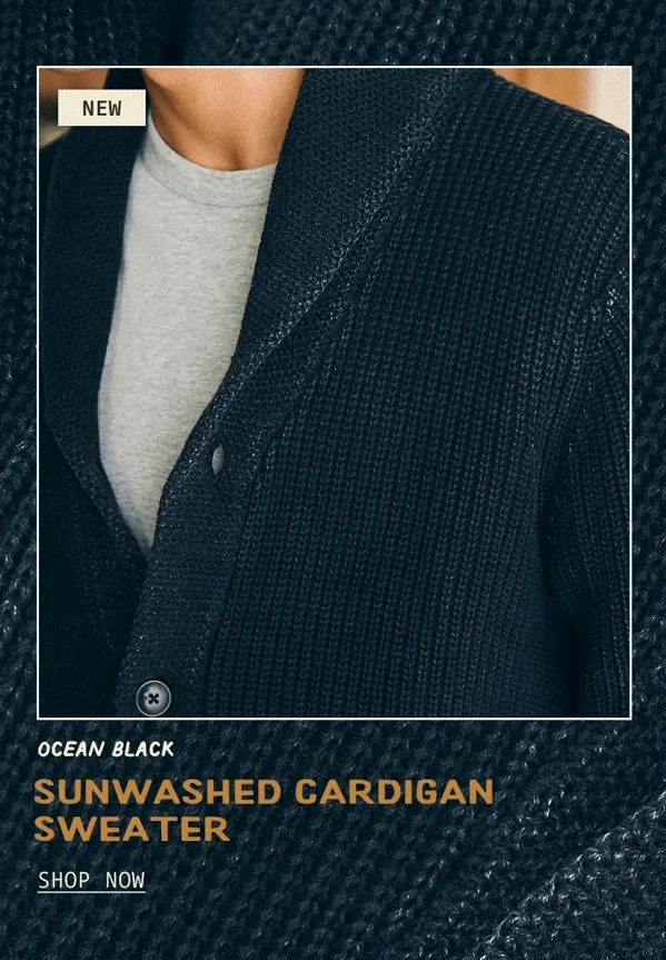 Sunwashed Cardigan Sweater - Shop Now