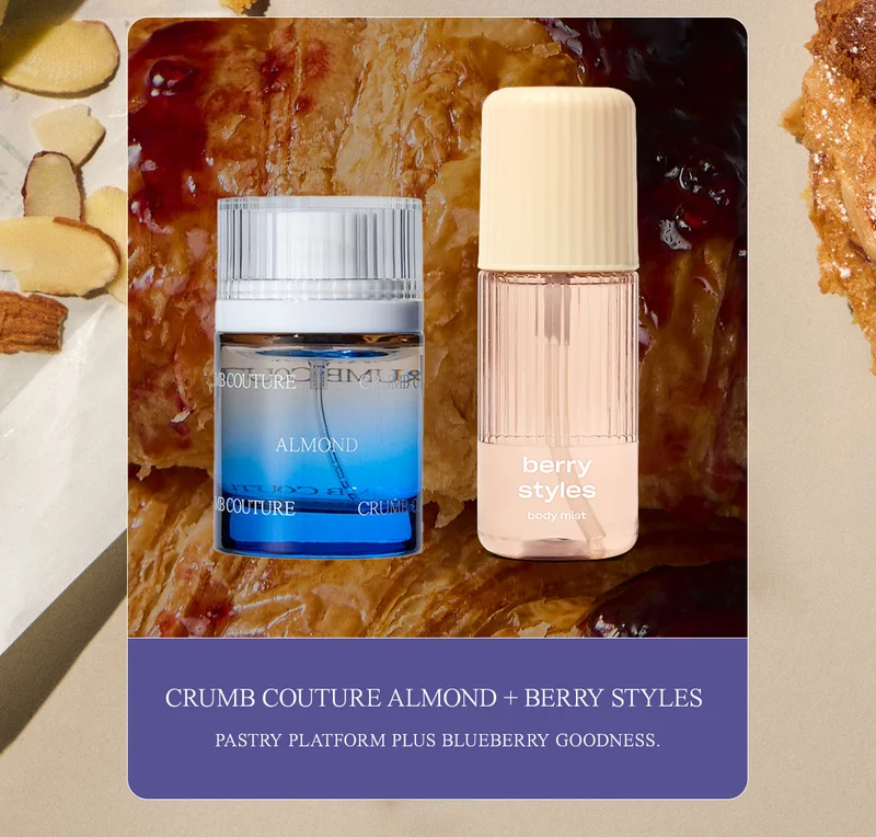 crumb couture almond + berry styles  Pastry platform plus blueberry goodness.