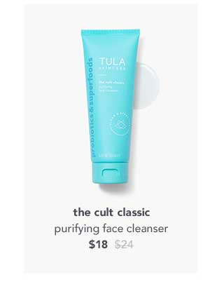 the cult classic purifying face cleanser $18
