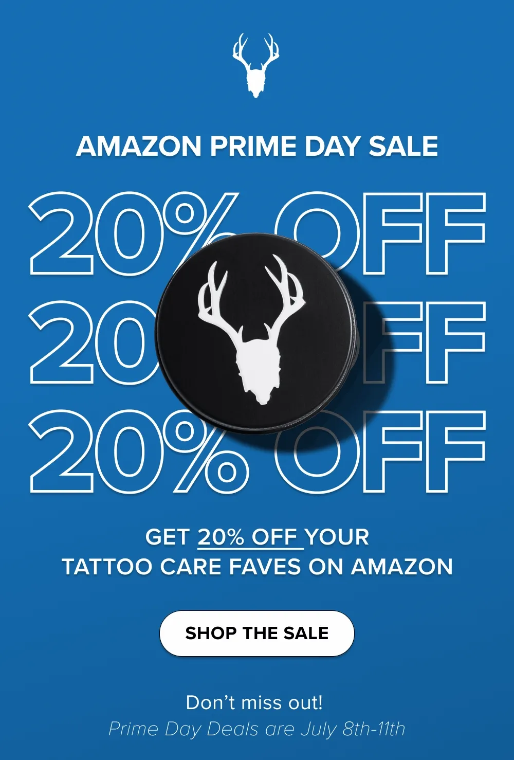 Amazon prime day sale - Get 20% off your tattoo care faves on amazon. shop the sale.